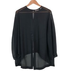 Sass and Bide Sheer Split Back Top